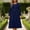 Blue, variant on Holiday Dresses For Women Sevevn Women's Long Sleeve Midi Dress Crewneck 2025 Fall Fashion Casual Flowy A-Line Long Dresses Blue M
