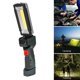 thumbnail image 4 of Base magnética de la lámpara de inspección de luz de trabajo LED COB portátil, rotación de 360  degree y 5 modos de funcionamiento Macarena Lámpara de luz USB para exteriores, 4 of 8