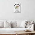 thumbnail image 5 of HFDF Funny Frog Mushroom Canvas Wall Art, Vtage Cute Frog Positive Quote Art Patgs Wall Decor Animal Lover Prts Picture for Livg Room Dg Room Kitchen Farmhouse Decor 12x16inch Framed, 5 of 6
