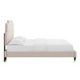 thumbnail image 5 of Modway Lindsey Performance Velvet Full Platform Bed in Pink, 5 of 9