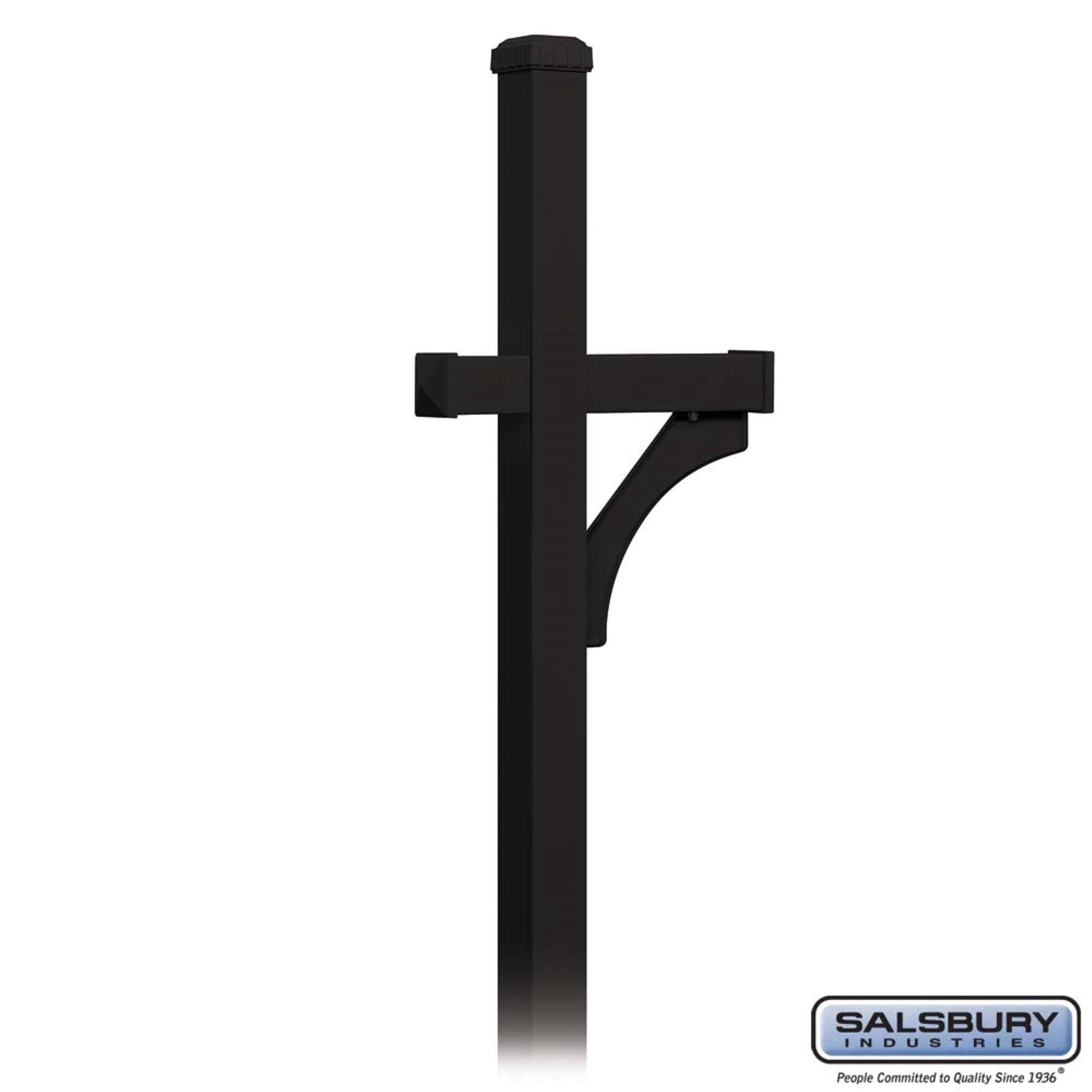 Arm Kit - Replacement for Deluxe Post for (1) Mailbox - Black