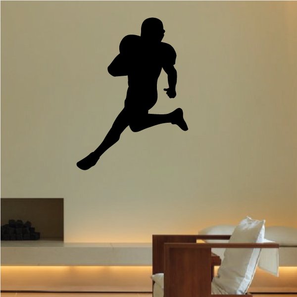 Football Player Wall Decal Vinyl Decal Car Decal Vd005 36