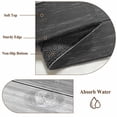 thumbnail image 6 of Large Area Rugs for Living Room Bedroom, Grey Ombre 8'x10' Rug Washable Carpet Runner Indoor Outdoor, Farmhouse Vintage Wooden Grain Texture Non Slip Floor Mats Rug for Kitchen, Patio, 6 of 8