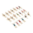 thumbnail image 4 of Rushawy 5x20xModel Trains People Figures Scale Painted Beach Crowd Miniatures OO 1:75, 4 of 8