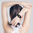 thumbnail image 3 of Correa Deportiva Compatible Con Apple Watch Band 49 Mm, 46 Mm, 45 Mm, 44 Mm, 42 Mm, 41 Mm, 40 Mm, 38 Mm, Nailon Para Mujeres Y Hombres, Pulsera De Repuesto Trenzada Elástica Para Iwatch Ultra Series 1, 3 of 5