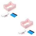 thumbnail image 1 of Redempat Universel Porte-Gobelet en Silicone Résistant aux Chocs et Inodore Berceau Rose 2Set, 1 of 6