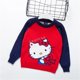 thumbnail image 4 of Hello Kitty nueva moda para niños suéter de cuello redondo suéter de niña doble algodón lindo hilo jersey bajo de punto camisa, 4 of 4