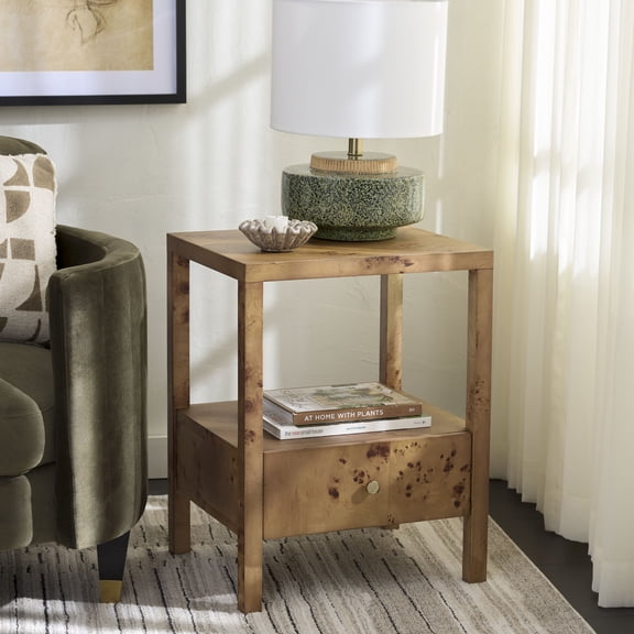 Safavieh Willshine Traditional Wood End Table, Natural