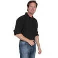 thumbnail image 3 of Scully Cantina Mens Black 100% Cotton Casual Sport Shirt XL, 3 of 3