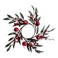thumbnail image 4 of Anillo De Vela De Navidad, Decoración Artesanal Para Cumpleaños, Aniversarios De Puerta, Elegante C C con estilo, 4 of 9