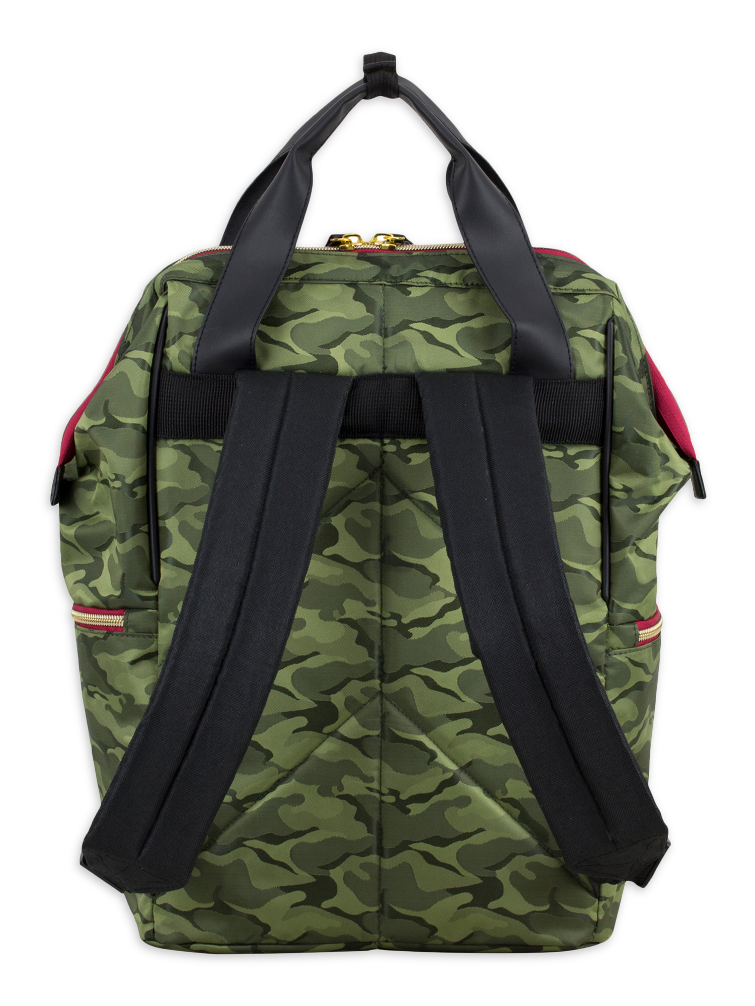 Bodhi Unisex Convertible Top Handle Backpack, Olive Camouflage