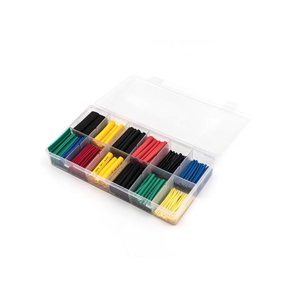Tholdsy 280 Uds. Cable de tubo retráctil de calefacción conector térmico de envoltura de aislamiento de funda de plástico compacto para surtido de Kits de construcción modelo Tholdsy FN011837-00