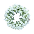 thumbnail image 3 of HOMYL Artificial Wreath Decorative Window Summer Door Farmhouse Porch Patio Front Door white, 3 of 8