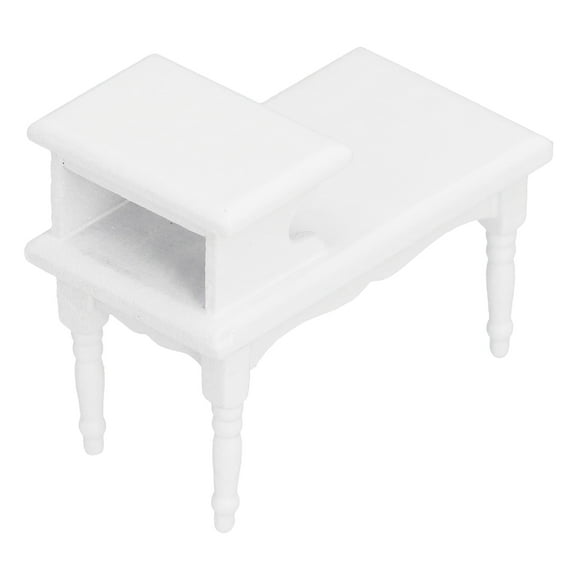 Dollhouse Tea Table, Compact Portable Dollhouse Coffee Table Furniture Model For Toy Store For Children Kid For Home For Doll House Collector