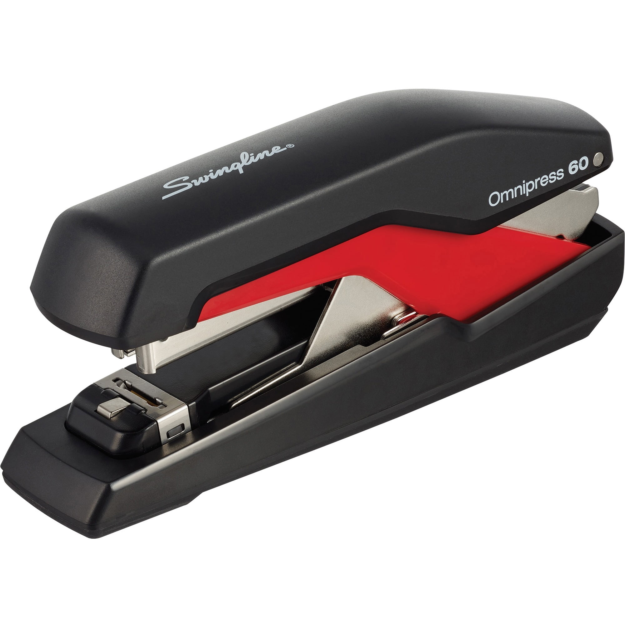 Swingline, SWI5000591, Omnipress 60 Stapler, 1 Each, Black,Red