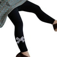 thumbnail image 3 of Generic Toddler Soft Stretchy Cartoon Leggings Toddler Winter Autumn Girls Leggings Pants Warm Outwear For Babys Clothes Bow Pantyhose Girls' Lightweight Cartoon Character Pants, 3 of 6