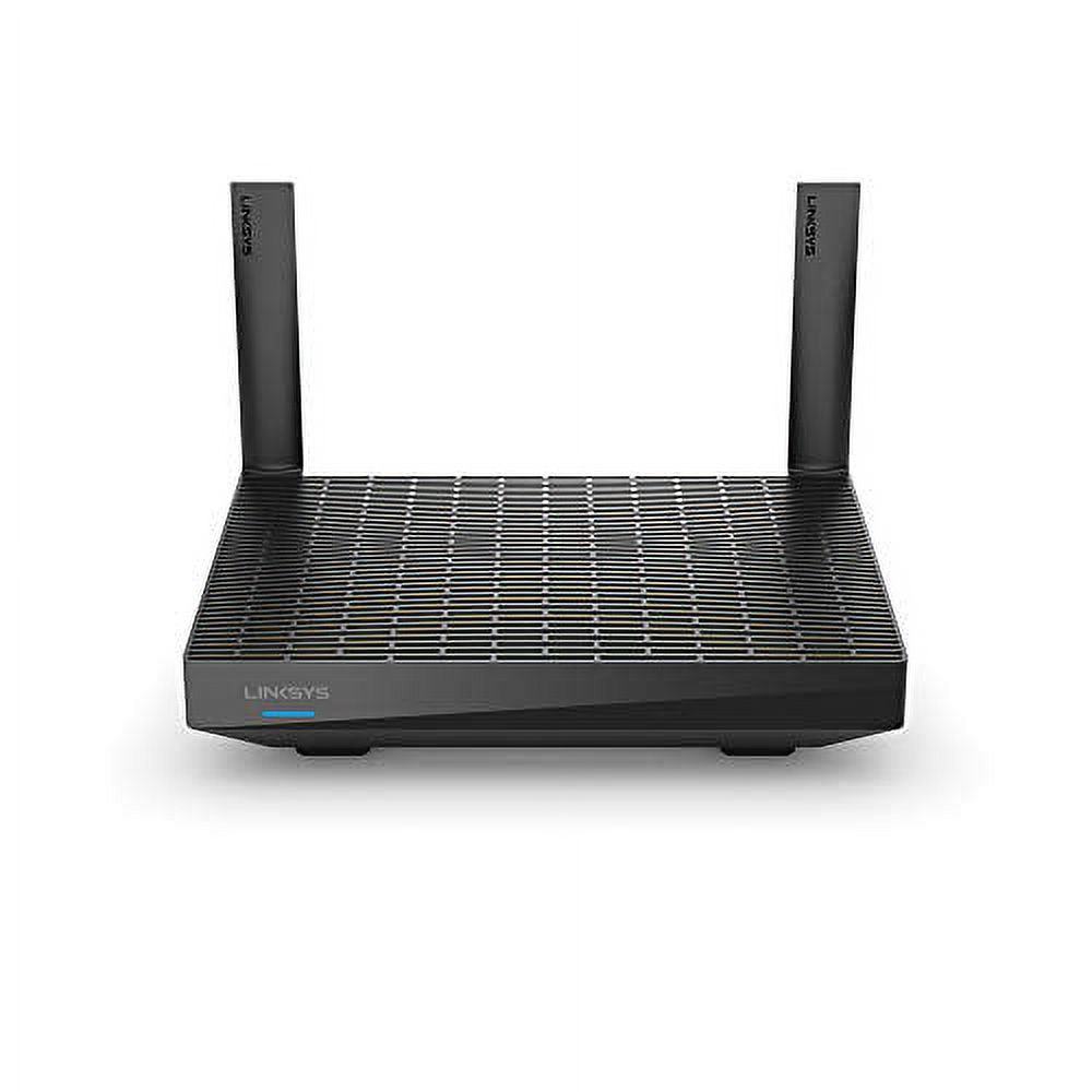 Linksys Max-Stream IEEE 802.11ax Ethernet Wireless Router - 2.40 GHz ISM Band - 5 GHz UNII Band - 2 x Antenna(2 x External) - 225 MB/s Wireless Speed - 4 x Network Port - 1 x Broadband Port - USB - Gi - image 3 of 4