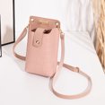 APOKIOG Fashion Women Leather Stone Pattern Bag Hasp Phone Bag Shoulder