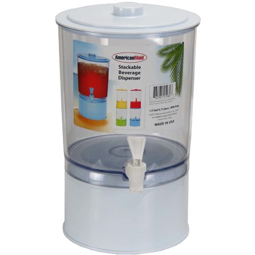 American Maid Plastic 192 Oz. Beverage Dispenser
