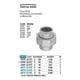 thumbnail image 2 of Tuerca Union Galvanizada 2'' Foset 48773 CG-976, 2 of 2