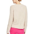 thumbnail image 2 of Rachel Roy Womens Wide-Cuff Pullover Sweater, Pink, X-Large, 2 of 2