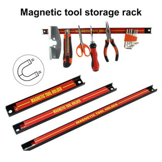 Garage Tool Storage Organizer Wall Mount Hanger Rack w/7 Removable Hooks&3  Board