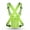 Green, variant on High Visibility Reflective Safety Vest with Storage Bag – Adjustable Unisex Lightweight Gear for Running, Cycling, Construction, and Traffic Work – 4 Colors Available (Green/Orange/Black/Pink)