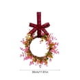 thumbnail image 3 of AuroraX Spring Door Wreath for Front Door,Small Bedroom Wall Decor 12 inch, 3 of 6