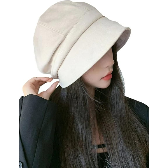 YooGuoGuo Women Visor Beret Cap Newsboy Hat Lady Baker Hat Cotton Sun Hat