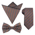 thumbnail image 2 of Corbata de poliéster para hombre, regalo para bodas, graduaciones, fiestas, cumpleaños y negocios., 2 of 9