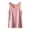 Pink 2XL, variant on Women's Thermal Vest Seamless Plush Tank Top with Belly And Back Warm Patch Autumn Winter Sleeveless Velvet Undershirt for Bedroom Home