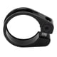 thumbnail image 5 of Abrazadera para tija de sillín de bicicleta, aleación de aluminio de 31,8 mm, corte CNC, diseño hueco ergonómico, abrazadera para tija de sillín de bicicleta, color negro, 5 of 8