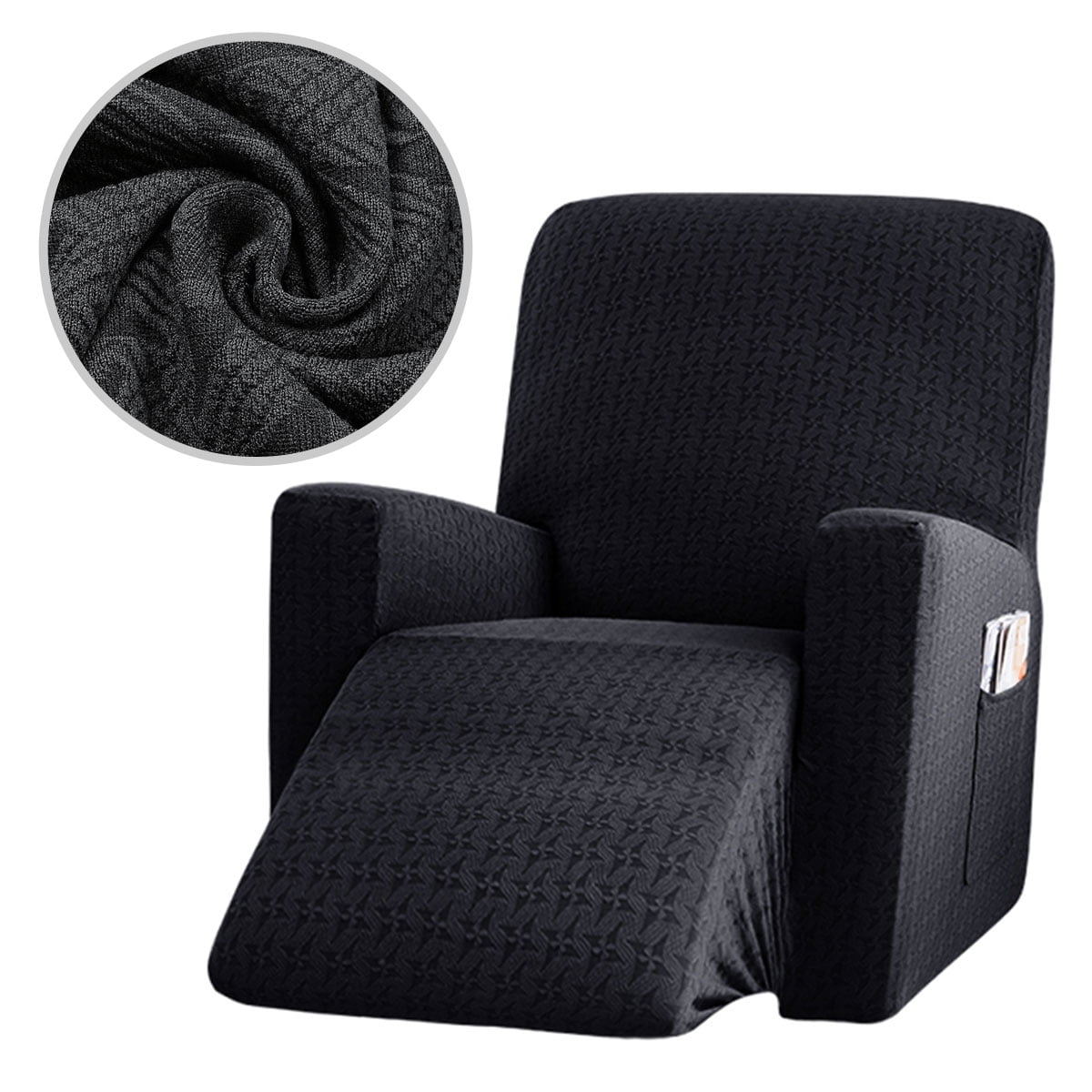 Recliner Stretch Slipcover with Pockets, Recliner Chair Slipcovers