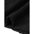 thumbnail image 2 of Summer Tops for Women Short Puff Sleeve V Neck Dressy Casual Blouse Textured Outfits 2026 S Black, 2 of 2