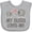AC-Heather Grey, variant on Inktastic My Busia Loves Me Childs Boys or Girls Baby Bib