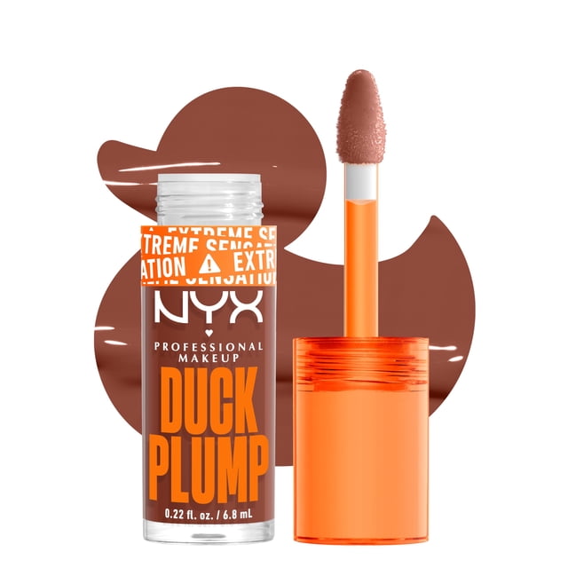 Brillo de labios NYX PROFESSIONAL MAKEUP Duck Plump Mocha Me Crazy
