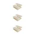 thumbnail image 2 of Thinsony Modern Wooden Rack Glasses Display Stand Holder Organizer 2 Layers 3Set, 2 of 6