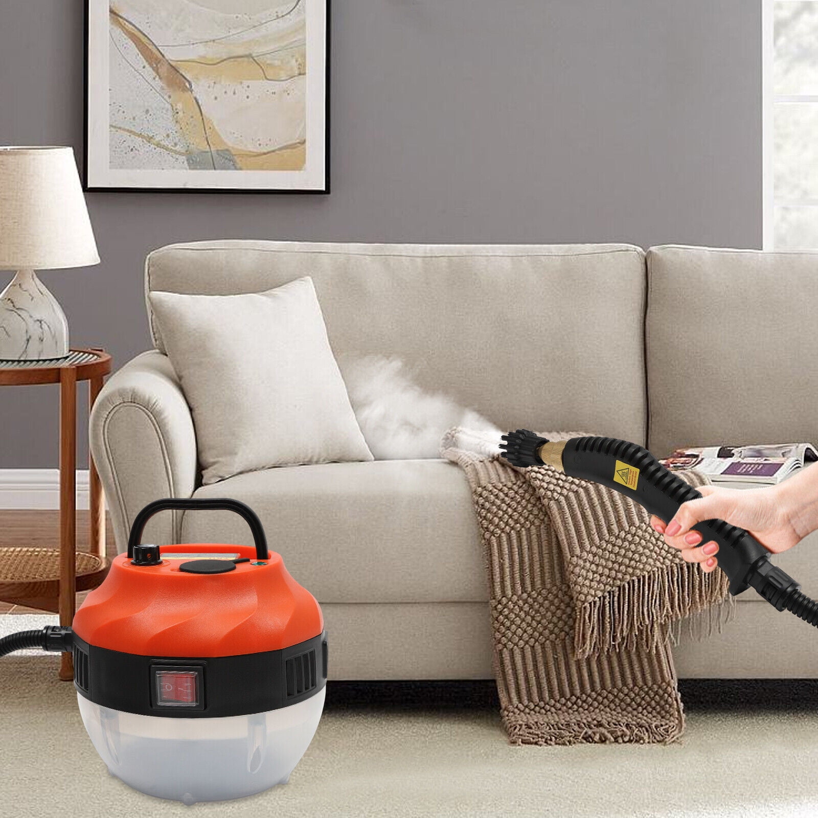 TFCFL 6-Gear Steam Cleaner High Pressure Steam Cleaner Handheld Steam Cleaning Machine Home Car