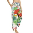 thumbnail image 2 of Daiia Mushroom and Frogs Women's Sleep Pant with Pockets and Drawstring,Pajama Pants-X-Large, 2 of 9