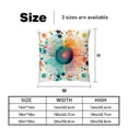 thumbnail image 5 of Geometric Cube Pillow Covers - Set of 2 - 16x16, 18x18, 20x20 Inches - Unique Patterns for Various Occasions - Decorative Throw Pillowcases for Home Decor, 5 of 6