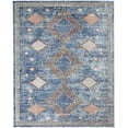 thumbnail image 3 of Nourison Concerto Modern Blue 7'10" x 9'10" Area Rug, (8x10), 3 of 9