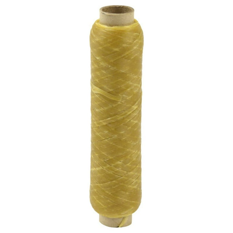 1 Single Spool 30LB Sinew Natural Bead Poly Thread Bobbin Artificial Wax Sinue 1 Single Spool 30LB Sinew Natural Bead Poly Thread Bobbin Artificial Wax Sinue
