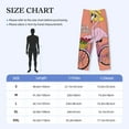 thumbnail image 2 of Salouo Flamingo Riding a Bicycle Print Pajama Pants for Men, Lounge Pants Elastic Waistband Casual Men's sleepwear Loungewear Sleep Pajama Pant -XX-Large, 2 of 7