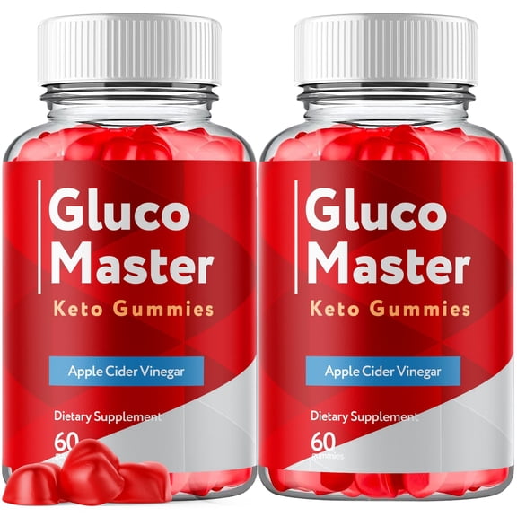 Gluco Master ACV Gummies 1000MG Advanced Formula Vitamin GlucoMaster 120 Gummies