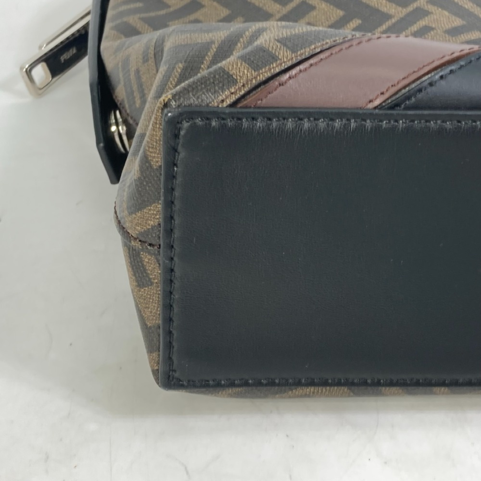 Pre-Owned FENDI Zucca Briefcase 8BH253, 2-Way Business Shoulder/Handbag, PVC, Men's,... (Good)
