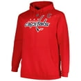 thumbnail image 2 of Men's Profile Alexander Ovechkin Red Washington Capitals Big & Tall Name & Number Pullover Hoodie, 2 of 3