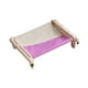 thumbnail image 4 of Percha para ventana de gato Yinane marco de madera Hamaca para gatos cama duradera gris violeta, 4 of 8