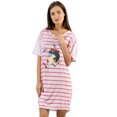 thumbnail image 4 of Casual Nights Women's Short Sleeve Printed Scoop Neck Sleep Tee, 4 of 4