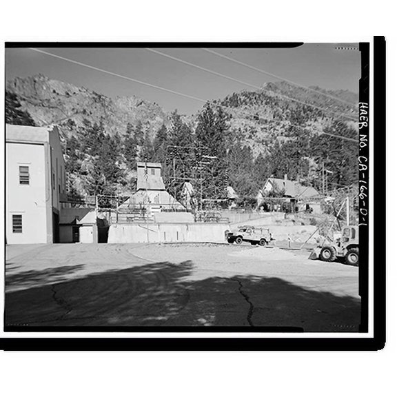 Historic Print, Rush Creek Hydroelectric System, Worker Cottage, Rush Creek, June Lake vicinity, Mono County, CA - 40, 16" x 20"