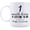 1 Month Anniversary Gift, variant on 3 Month Anniversary Mugs for Girlfriend Boyfriend - Three Month Anniversary Mug for Him Her Couple Lovers - 3 Months Down A Lifetime To Go Happy Anniversary Mug - 11 oz Coffee Mug